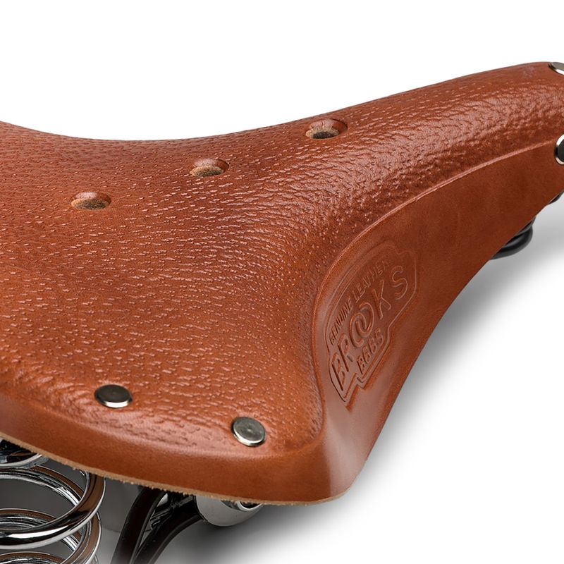 Dviračio balnelis Brooks England B66 Short honey 6