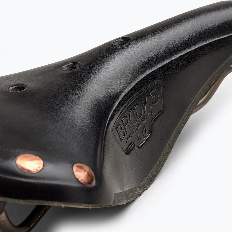 Dviračio balnelis Brooks England B17 Special Titanium black 6