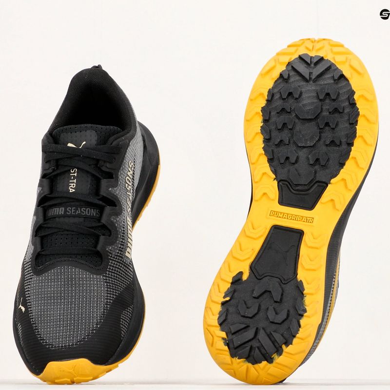 PUMA Fast-Trac Nitro vyriški bėgimo bateliai puma black/granola/fresh pear 22