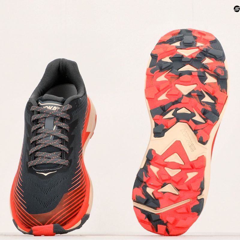 Moteriški bėgimo bateliai HOKA Torrent 2 castlerock/camellia 11