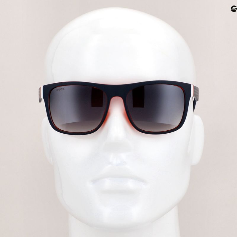 UVEX Lgl 26 blue red/litemirror smoke degrade akiniai nuo saulės 53/0/944/2416 6