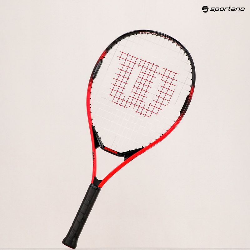 Wilson Pro Staff Precision 23 raudona/juoda vaikiška teniso raketė WR118010H 14
