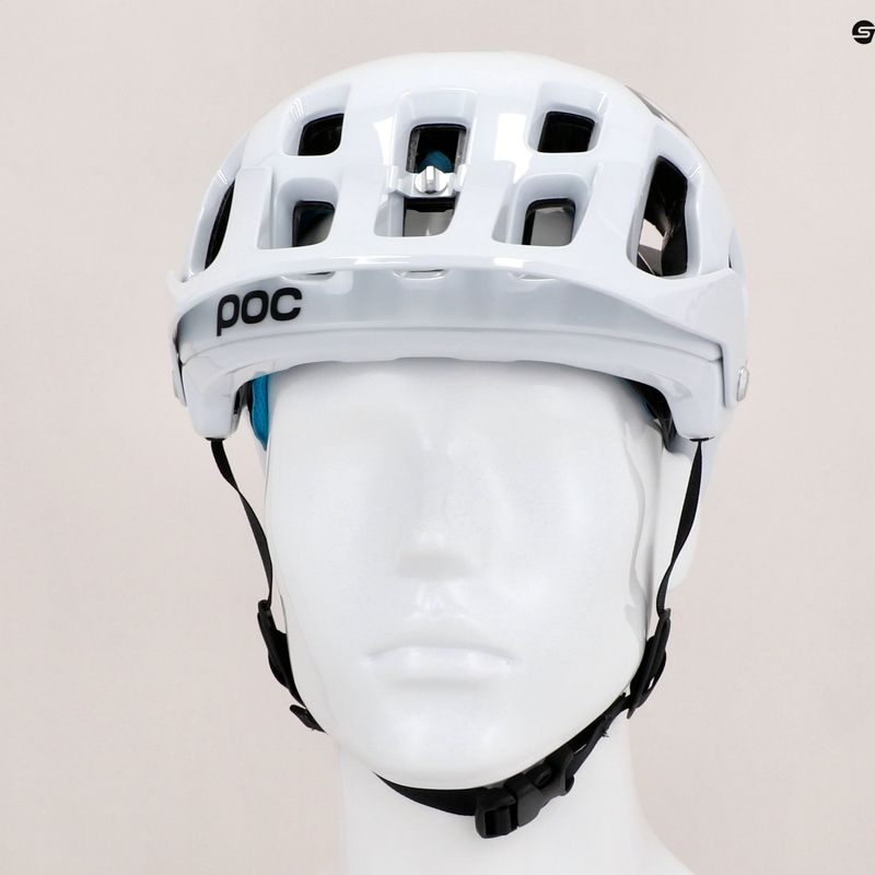 Dviračių šalmas POC Tectal Race SPIN hydrogen white/uranium black 10