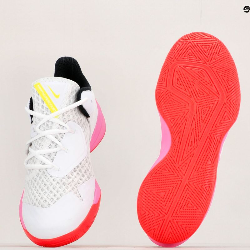 Krepšinio bateliai Nike Zoom Hyperspeed Court SE balti/juodi/ryškiai raudoni 12
