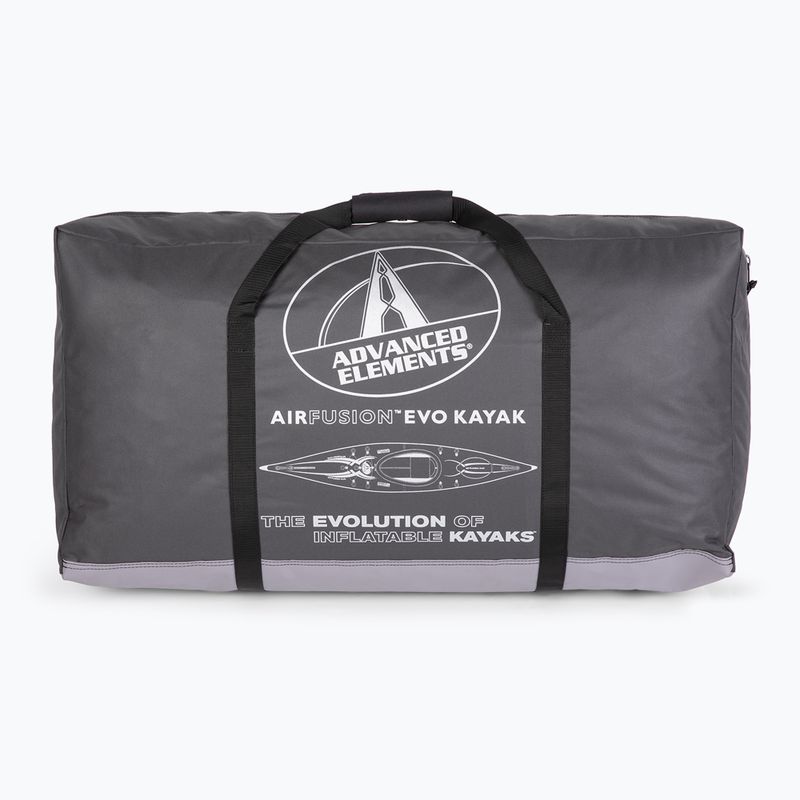 Propučiama baidarė 1 asmeniui Advanced Elements Air Fusion TM EVO orange/grey 5