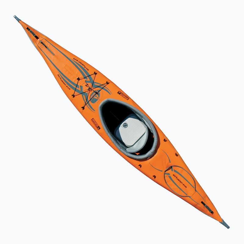 Propučiama baidarė 1 asmeniui Advanced Elements Air Fusion TM EVO orange/grey 2