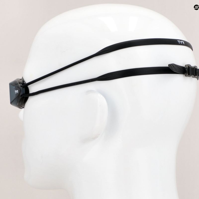 TYR Tracer-X Racing dūminiai/juodi plaukimo akiniai LGTRX_074 9