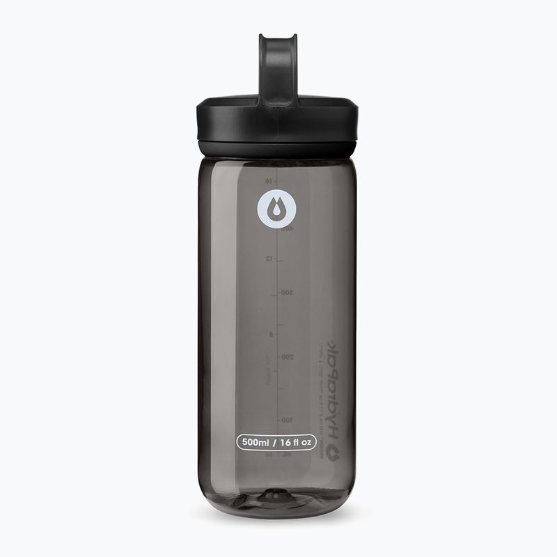Turistinis butelis HydraPak RECON™ Clip & Carry 500 ml charcoal grey