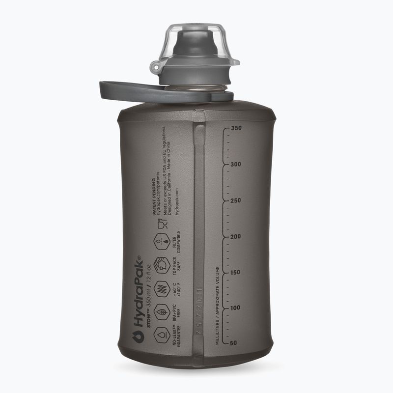 Turistinis butelis HydraPak Stow 350 ml mammoth grey 2