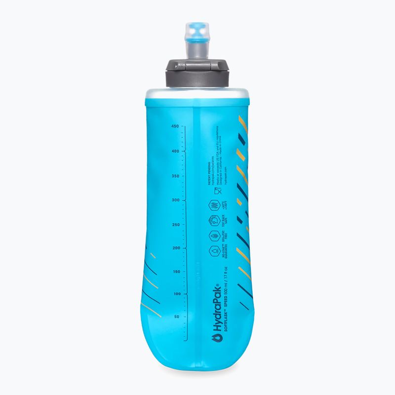 Minkštas butelis HydraPak Softflask Speed 500 ml malibu blue 2