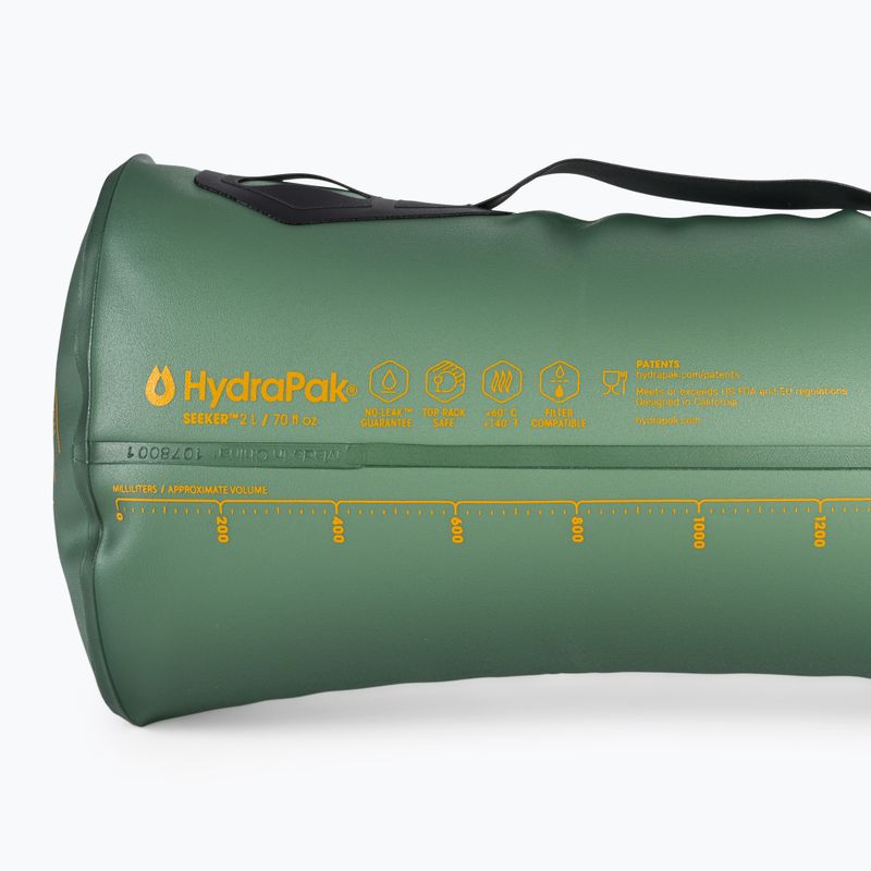 Indas vandeniui HydraPak Seeker 2 l sage green 3
