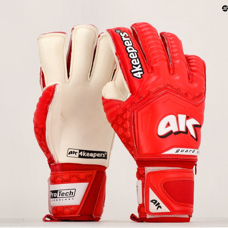 Vartininko pirštinės 4keepers Guard Cordo MF raudonos 8