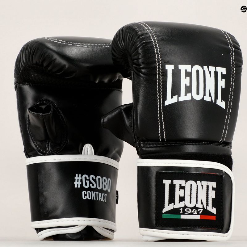 LEONE 1947 Contact bokso pirštinės juodos GS080 7