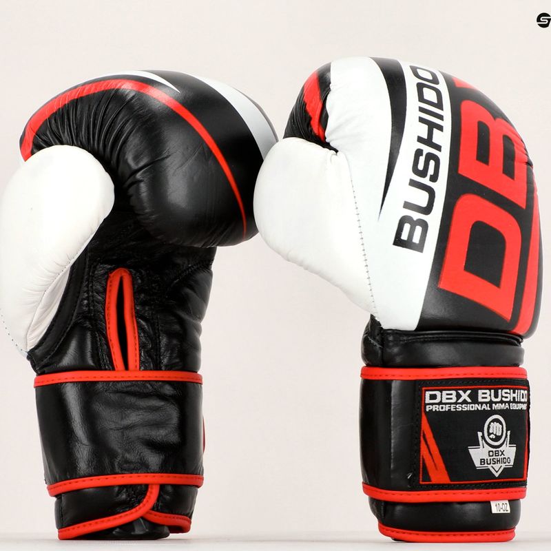 DBX BUSHIDO sparingo bokso pirštinės juodos B-2v7 7