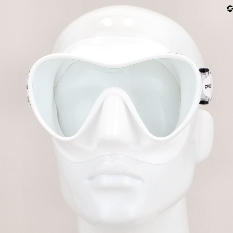 Cressi F1 nardymo kaukė balta ZDN283000 8