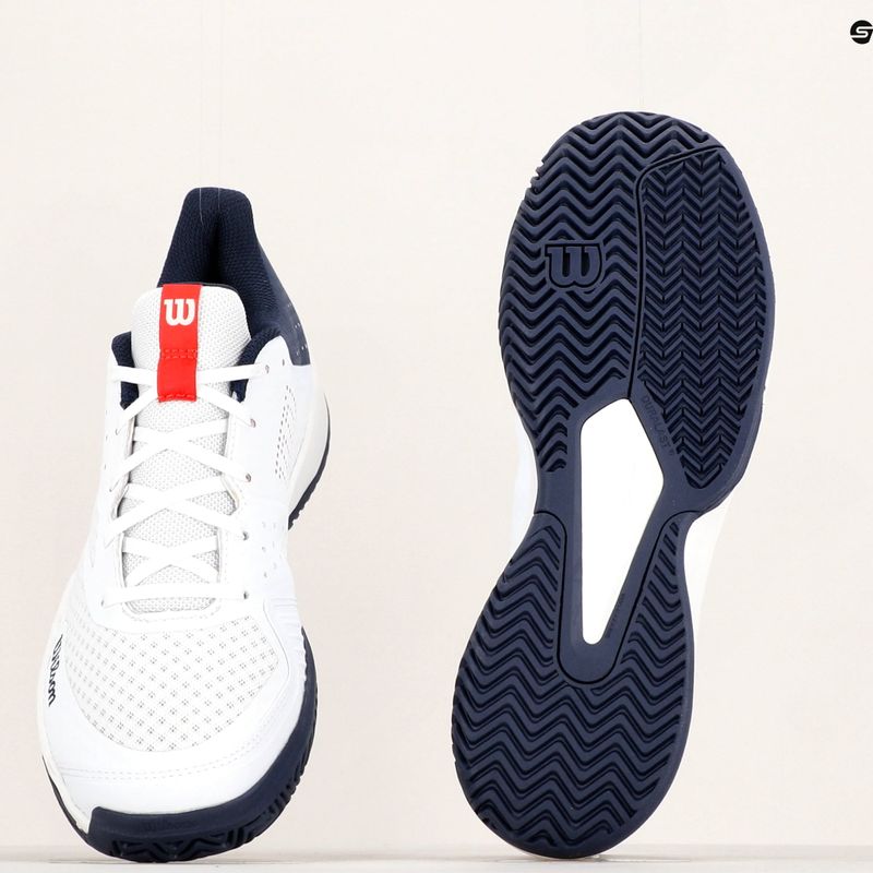 Wilson Kaos Stroke 2.0 vyriški balti teniso bateliai WRS328840 9