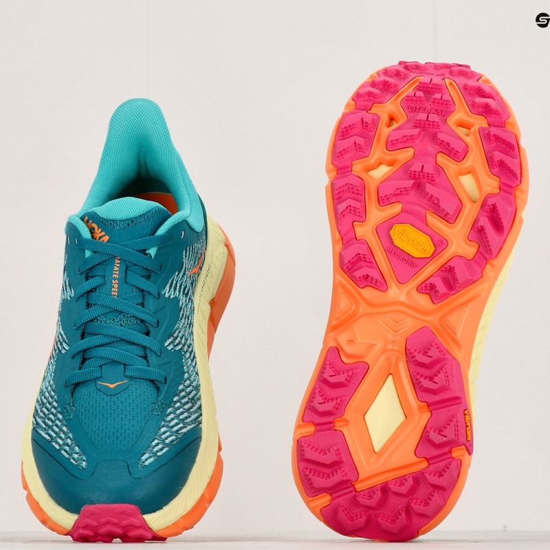 Moteriški bėgimo bateliai HOKA Mafate Speed 4 deep lake/ceramic 11