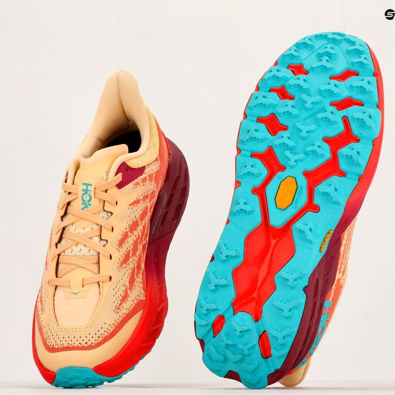 HOKA Speedgoat 5 impala/flame vyriški bėgimo bateliai 16