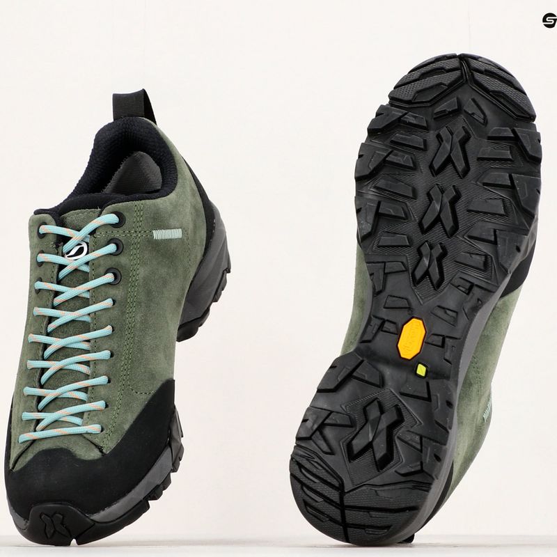 Moteriški trekingo batai SCARPA Mojito Trail green/black 63322 17