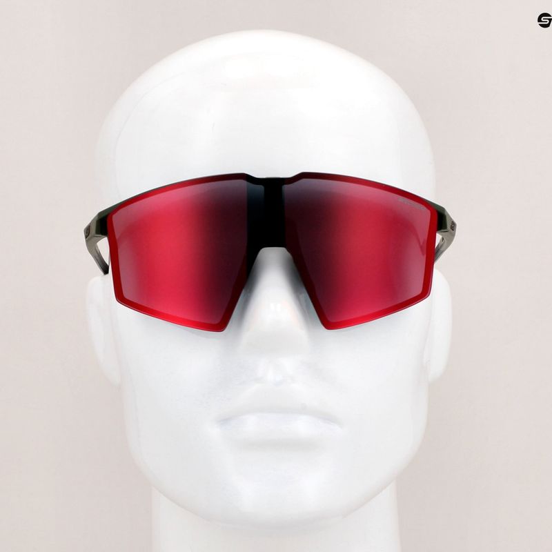 Julbo Edge Spectron 3 matiniai chaki/juodos spalvos dviratininkų akiniai 11