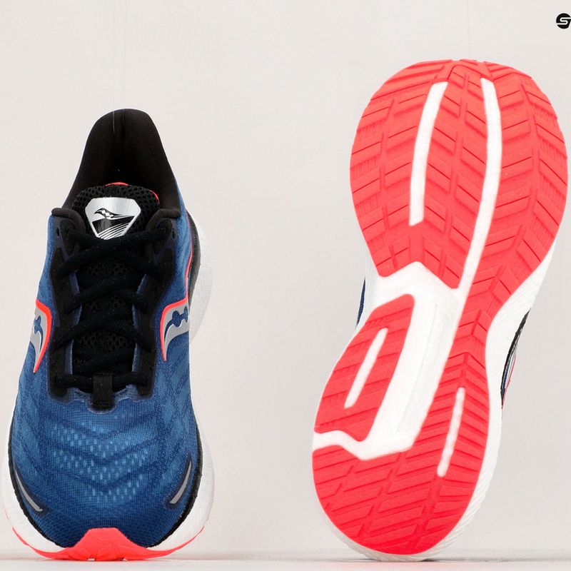 Vyriški bėgimo bateliai Saucony Triumph 19 sapphire/black 11