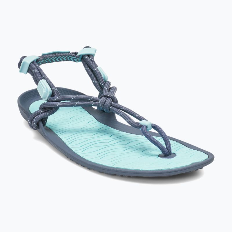 Moteriški barefoot sandalai Xero Shoes Aqua Cloud blue/glow