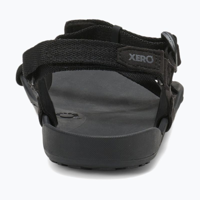 Moteriški basų kojų sandalai Xero Shoes Z-Trek black 5