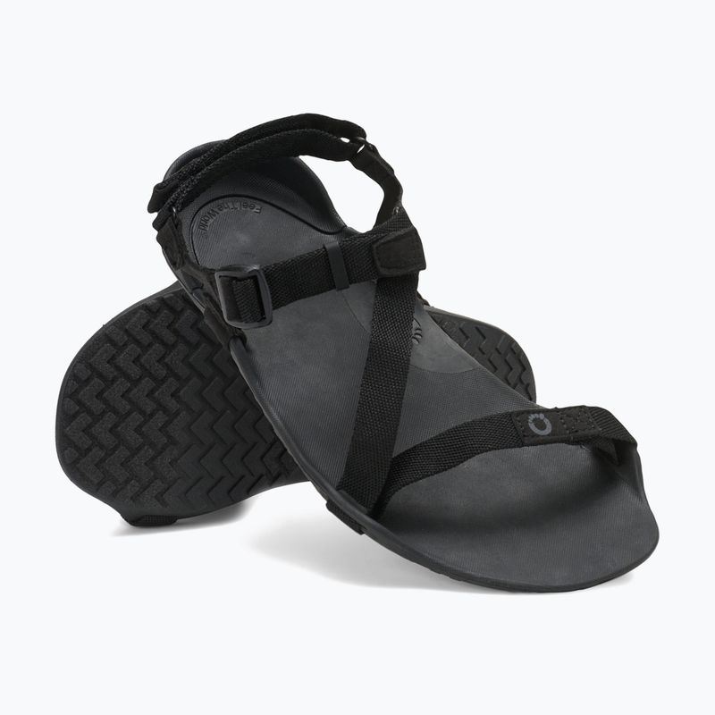 Moteriški basų kojų sandalai Xero Shoes Z-Trek black 8