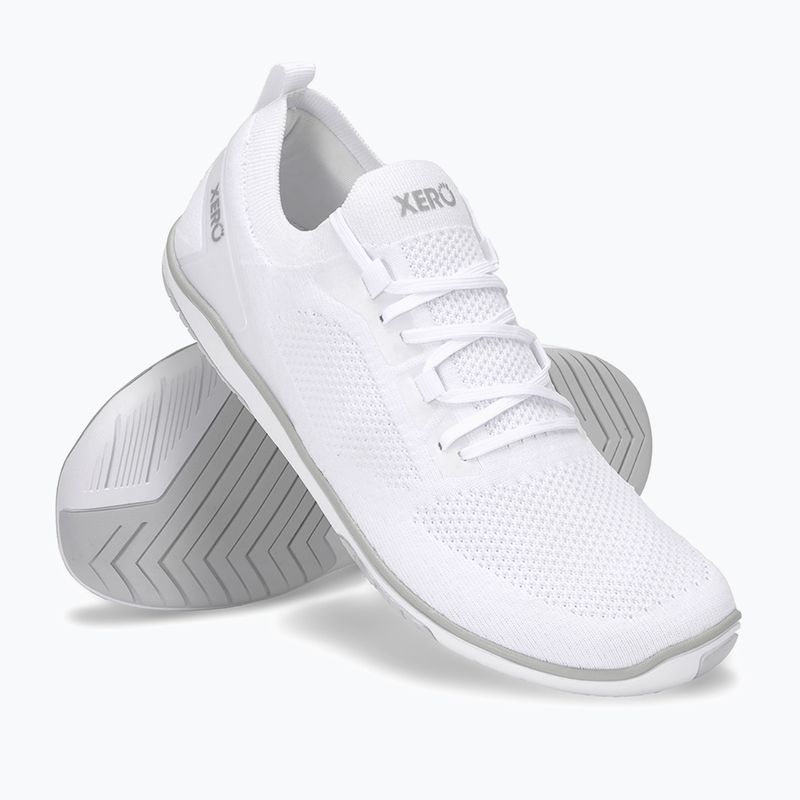 Vyriški batai basomis Xero Shoes Nexus Knit white 8