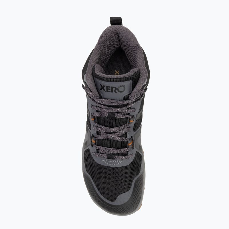 Vyriški barefoot batai Xero Shoes Scrambler Mid II asphalt/ black 5