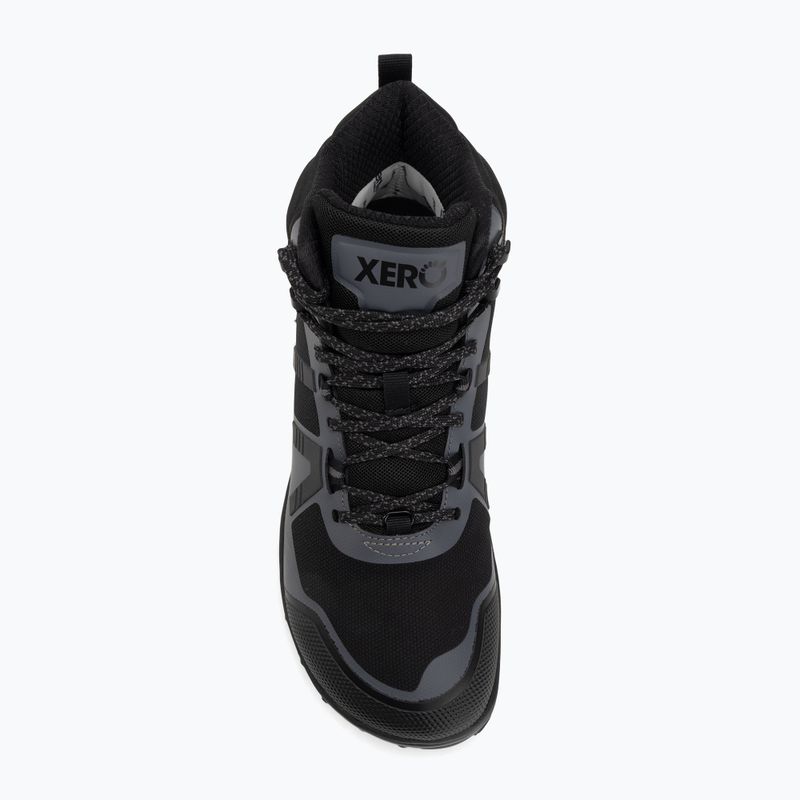 Barefoot batai Xero Shoes Scrambler Mid II WP black/asphalt 5