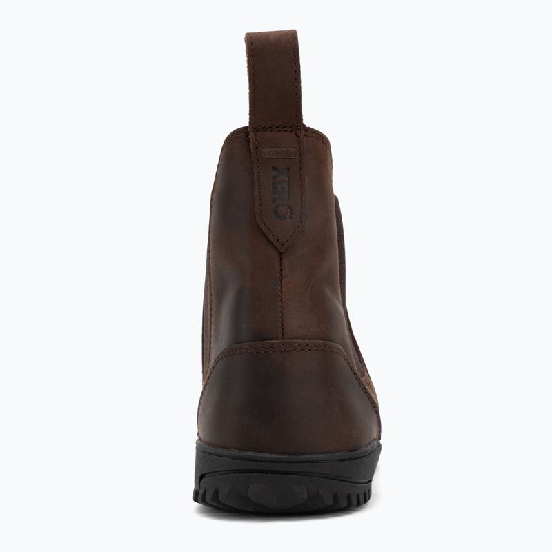 Barefoot batai Xero Shoes Ridgeway Chelsea dark brown 6