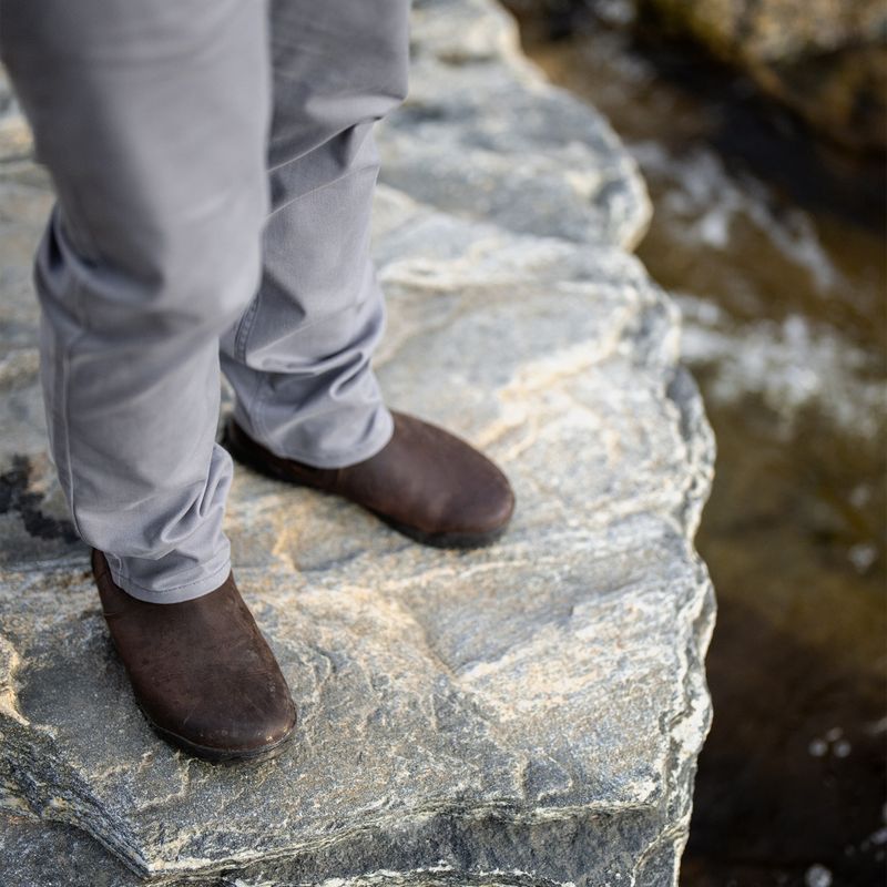 Barefoot batai Xero Shoes Ridgeway Chelsea dark brown 9