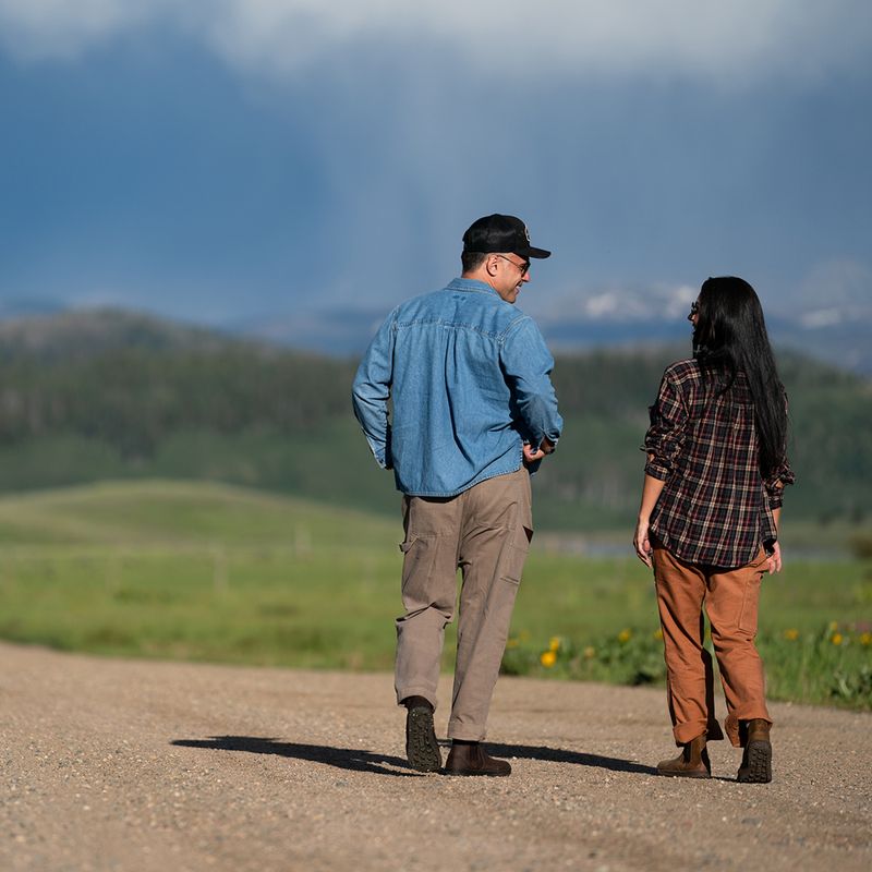 Barefoot batai Xero Shoes Ridgeway Chelsea dark brown 12