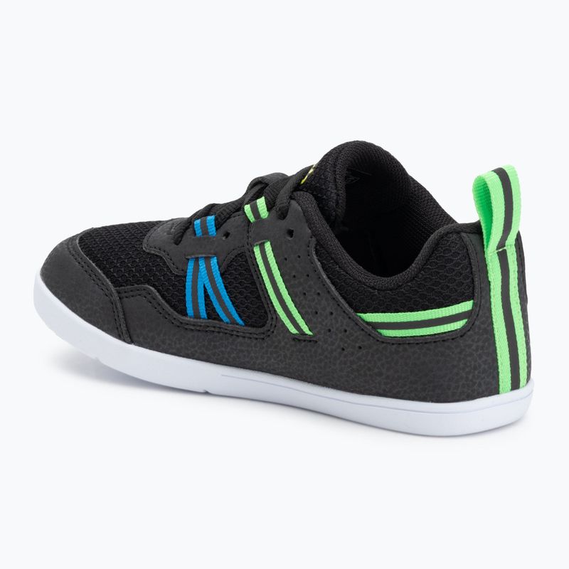 Vaikiški barefoot batai Xero Shoes Prio black/ lime 3