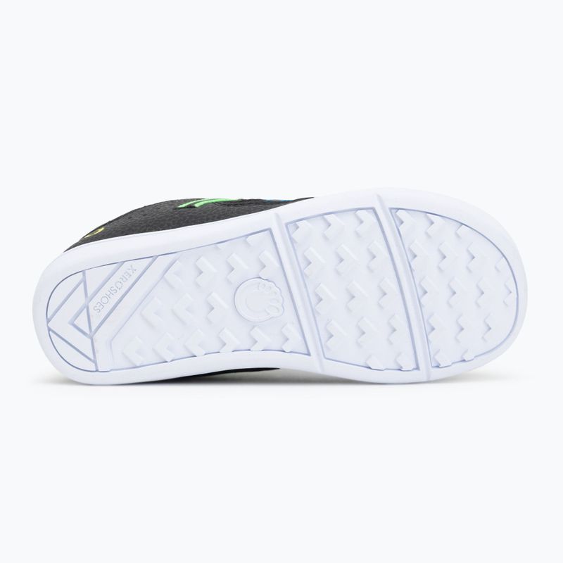 Vaikiški barefoot batai Xero Shoes Prio black/ lime 4