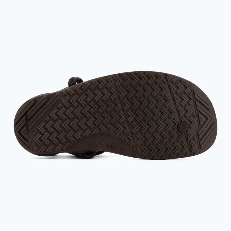 Vyriškos barefoot basutės Xero Shoes Aqua Cloud java/brown/dark/forest 4