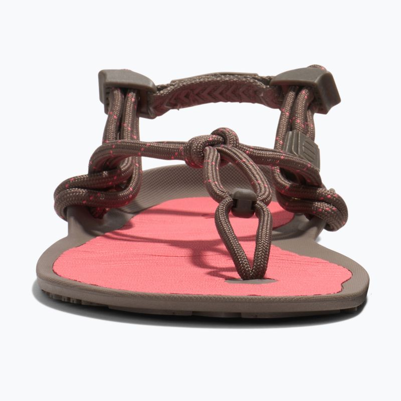 Moteriški basų kojų sandalai Xero Shoes Aqua Cloud moel/sunset coral 4