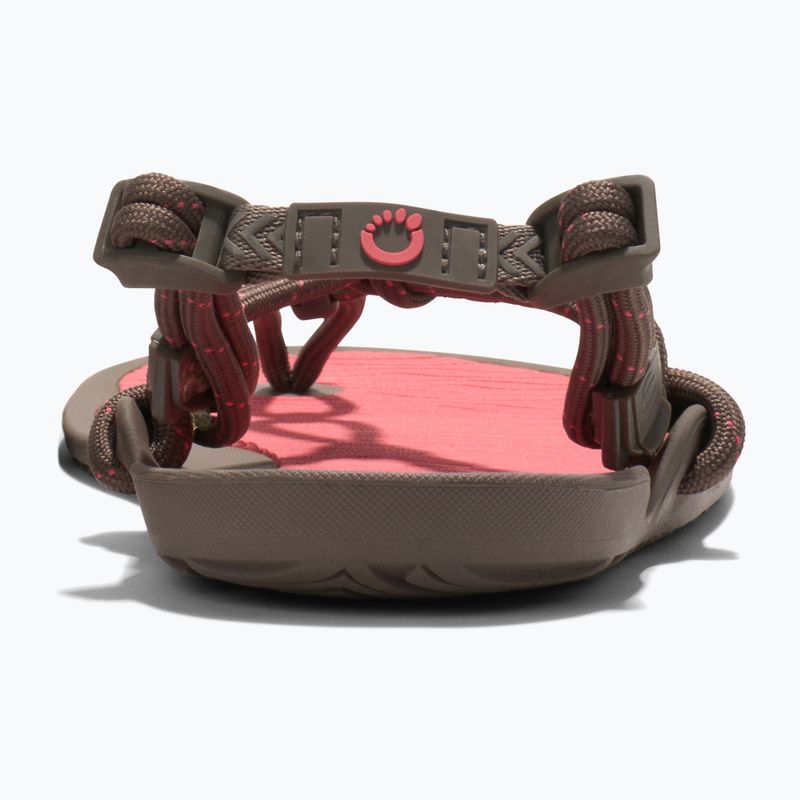 Moteriški basų kojų sandalai Xero Shoes Aqua Cloud moel/sunset coral 5