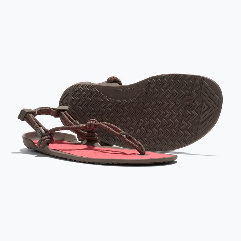Moteriški basų kojų sandalai Xero Shoes Aqua Cloud moel/sunset coral 9