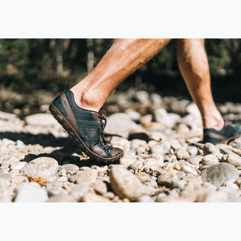 Vyriški barefoot batai Xero Shoes Aqua X Sport tamsiai/miško/žalios/rudos spalvos 8
