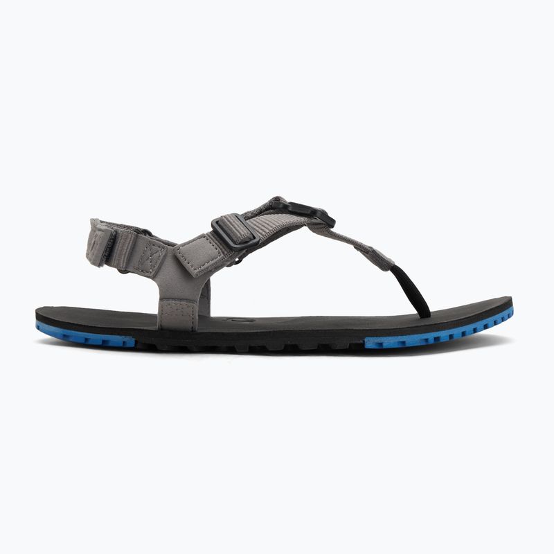 Vyriški basų kojų sandalai Xero Shoes H-Trail steel gray/blue/lolite 2