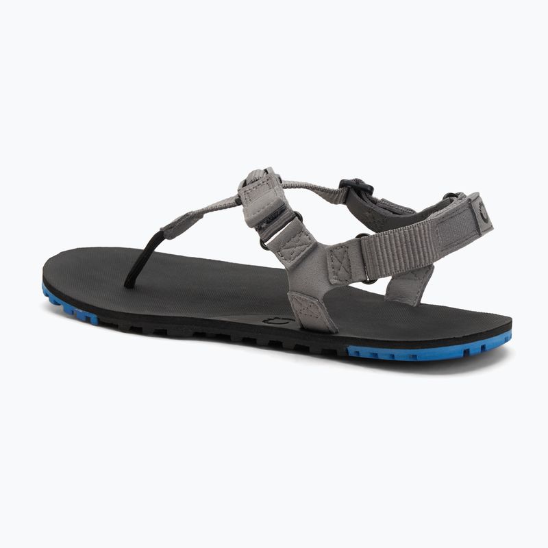 Vyriški basų kojų sandalai Xero Shoes H-Trail steel gray/blue/lolite 3