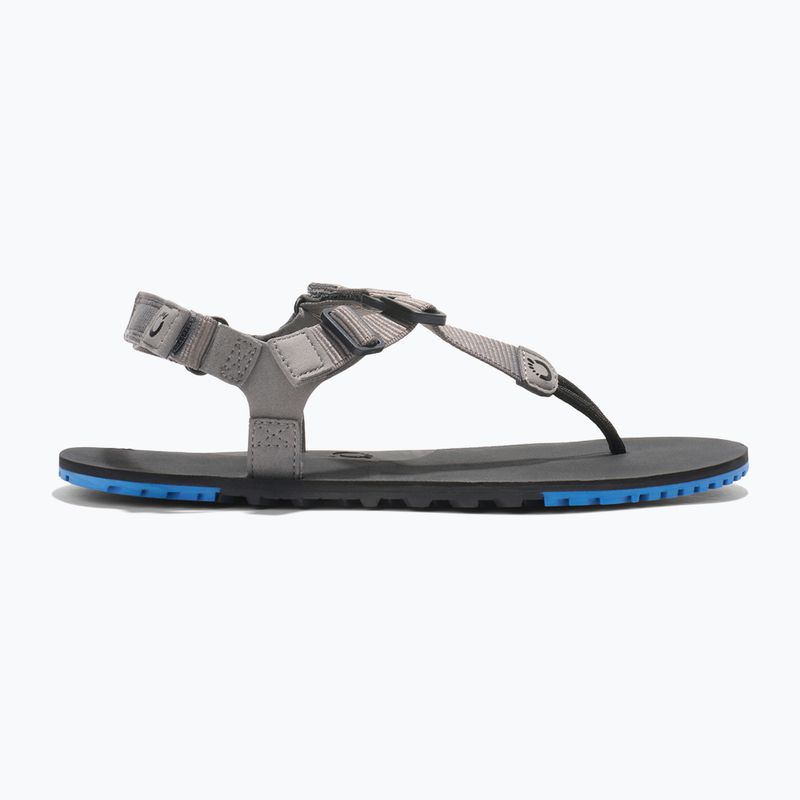 Vyriški basų kojų sandalai Xero Shoes H-Trail steel gray/blue/lolite 8
