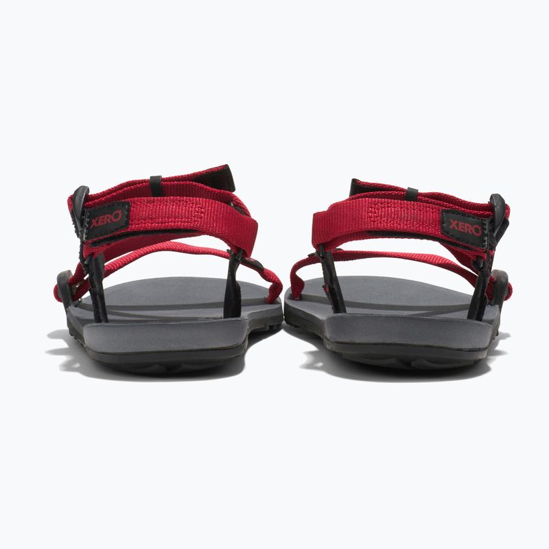Vaikiški barefoot sandalai Xero Shoes Z-Trail charcoal/red pepper 4