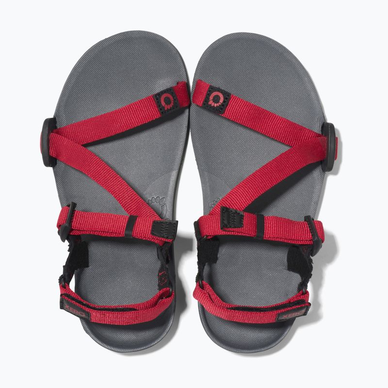 Vaikiški barefoot sandalai Xero Shoes Z-Trail charcoal/red pepper 5