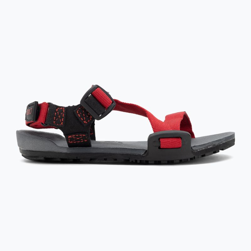 Vaikiški barefoot sandalai Xero Shoes Z-Trail charcoal/red pepper 2