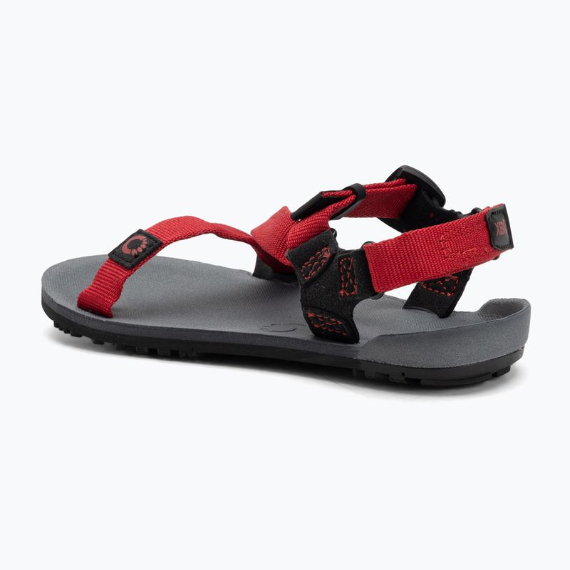 Vaikiški barefoot sandalai Xero Shoes Z-Trail charcoal/red pepper 3