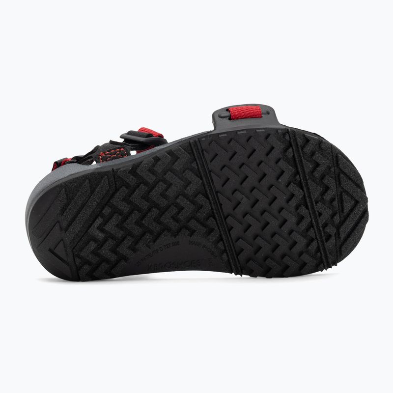Vaikiški barefoot sandalai Xero Shoes Z-Trail charcoal/red pepper 4