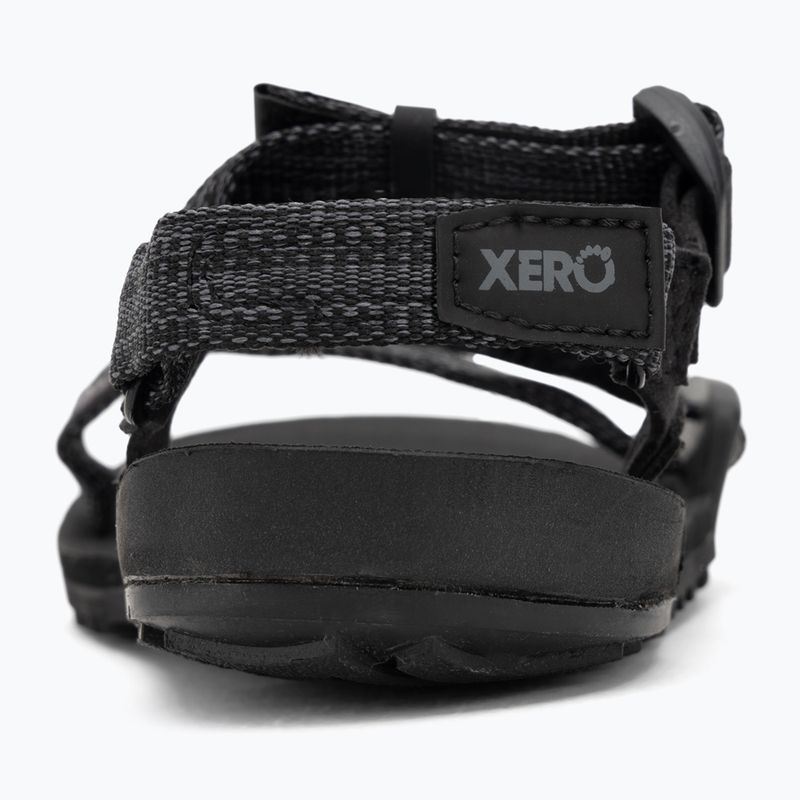 Barefoot vaikiški Xero Shoes Z-Trail EV black/multi/black sandalai 6